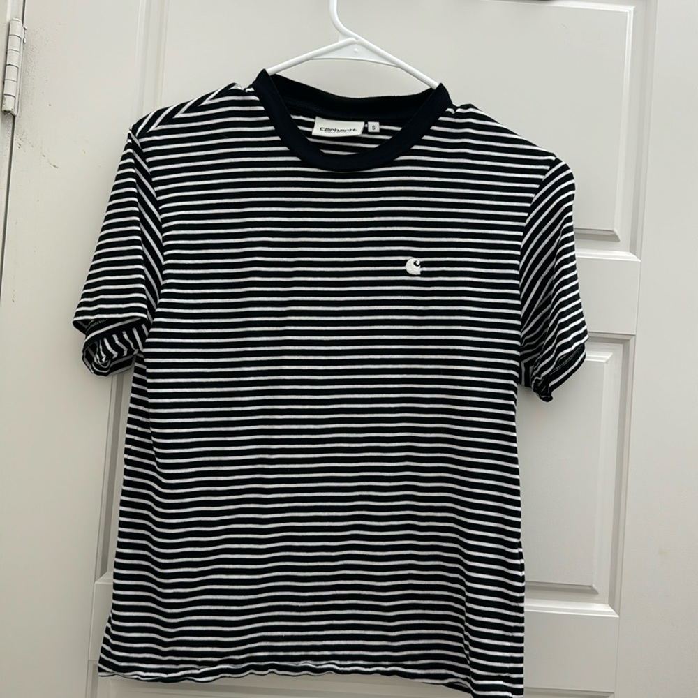 Carhartt WIP stripped t shirt